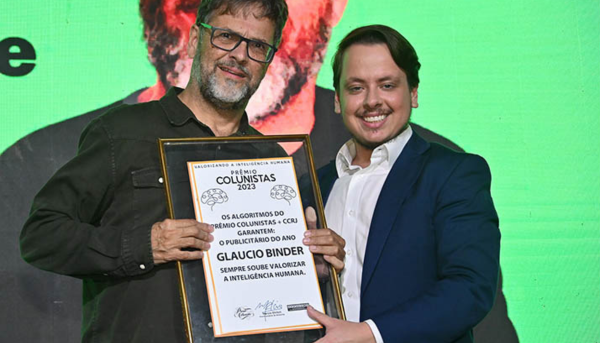Glaucio Binder é tetra no Colunistas Rio + CCRJ