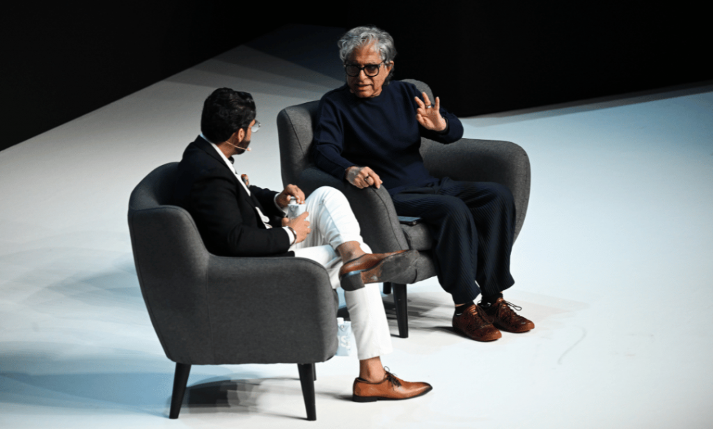 Autor e médico indiano Deepak Chopra